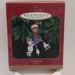 Hallmark Keepsake "On Thin Ice" Maxine Ornament